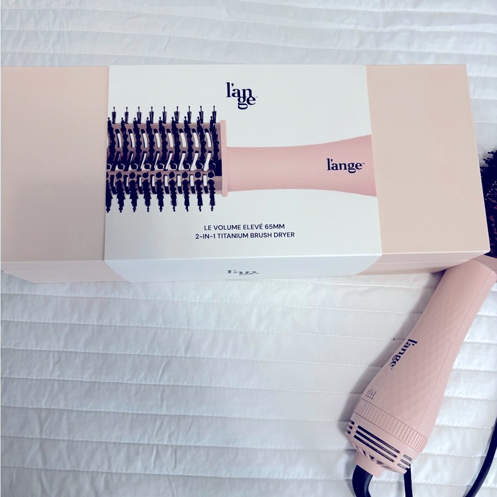Lange Pink Hair Styling Brush